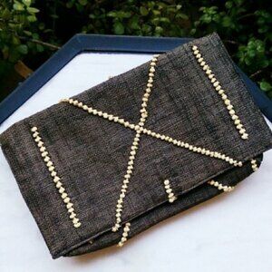 Global Girls Designer African Kuba Cloth Clutch Purse Handcrafted LimitedEdition